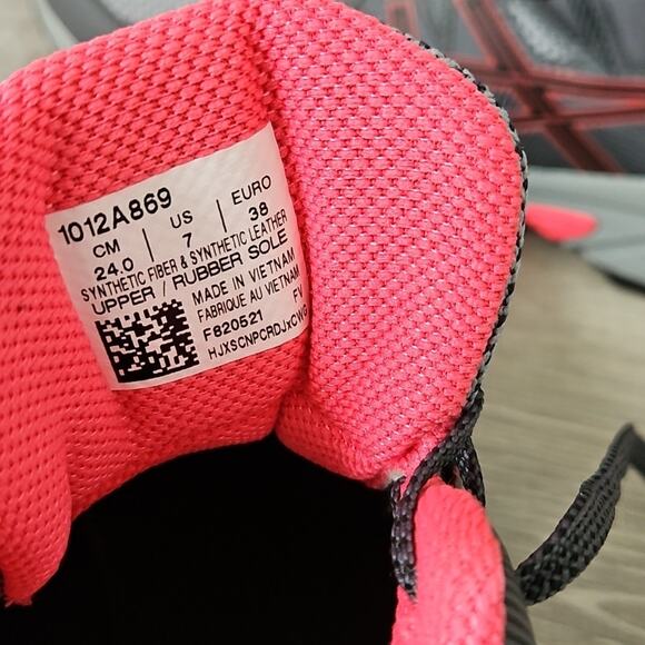 Asics Gel-Venture 8 Mid Top Womens Running Hiking Shoes 1012A869 Grey Size 7 NEW - Picture 4 of 15